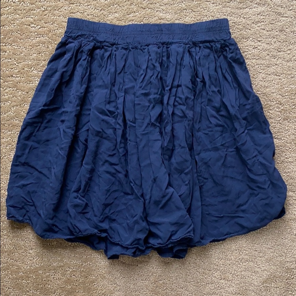 🌟 Brandy Melville Mini Skater Skirt - Navy